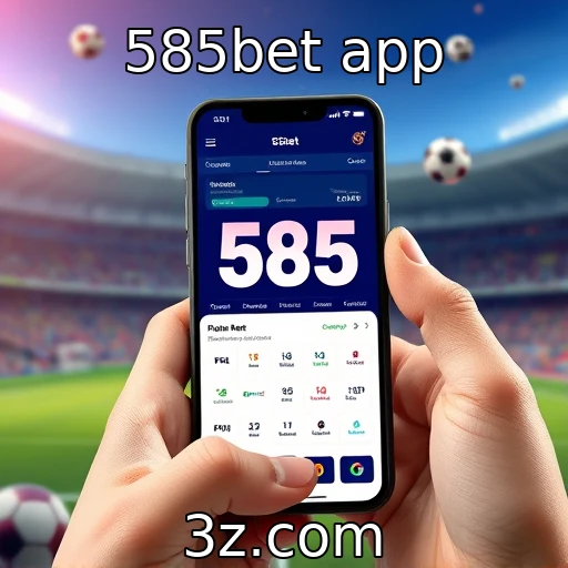 Crescimento da popularidade de aplicativos de apostas - 585bet app